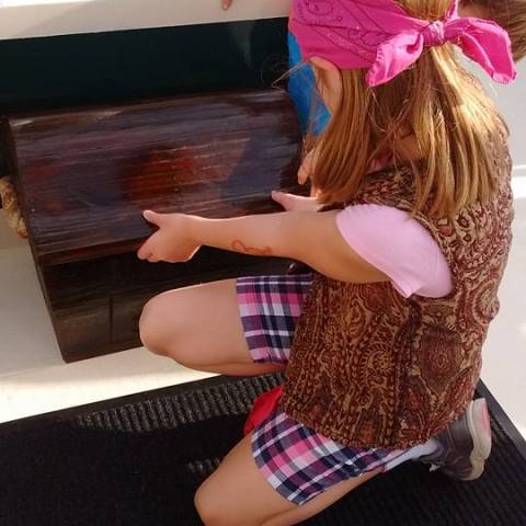 Treasure Chest Aboard the Black Pearl