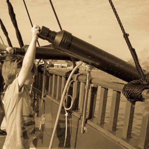 Marco Island Pirate Ship Cannons